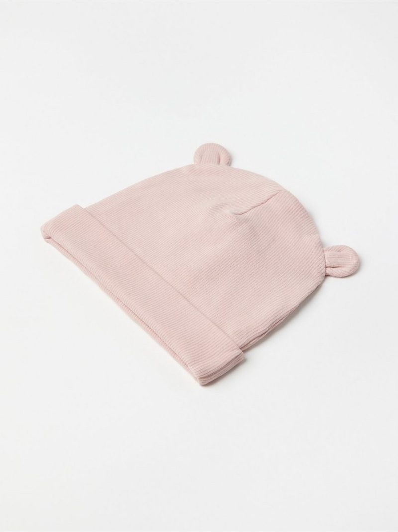 Ribbed hat - 3000947-6928