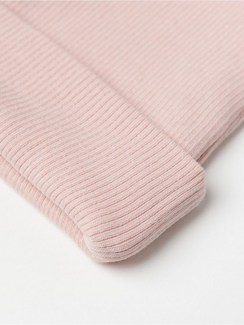 Ribbed hat - 3000947-6928