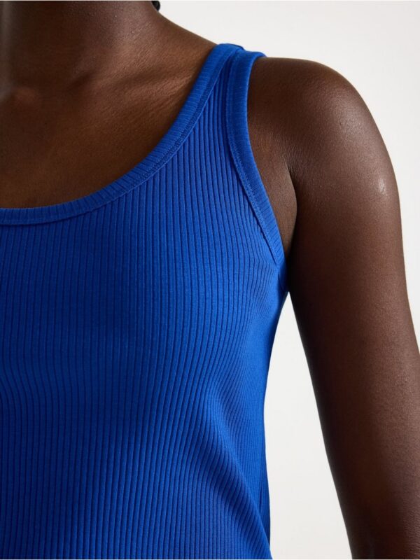 Ribbed Tank top - 3001041-6838