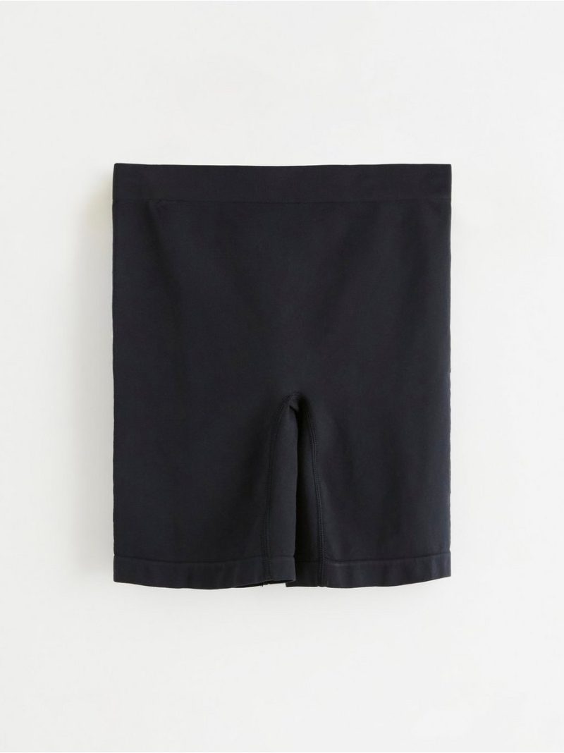 Seamless biker briefs with high waist - 3001549-80