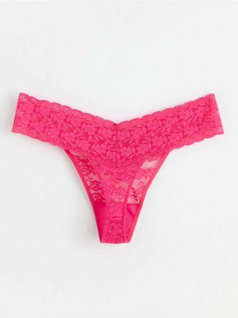 Thong in lace - 3001634-3427