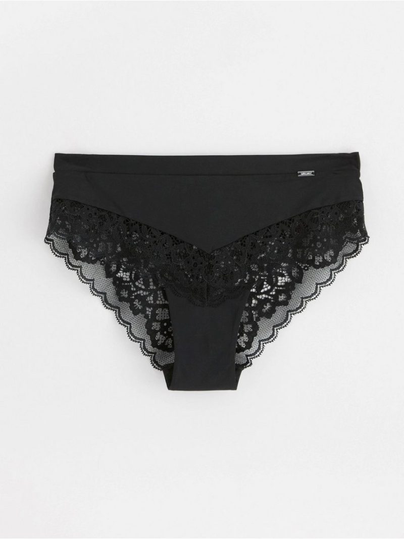 ella m – Brazilian briefs low waist with lace - 3001694-80