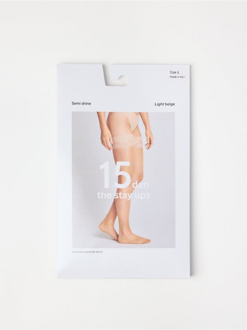 Stay ups  15 denier - 3001717-6553