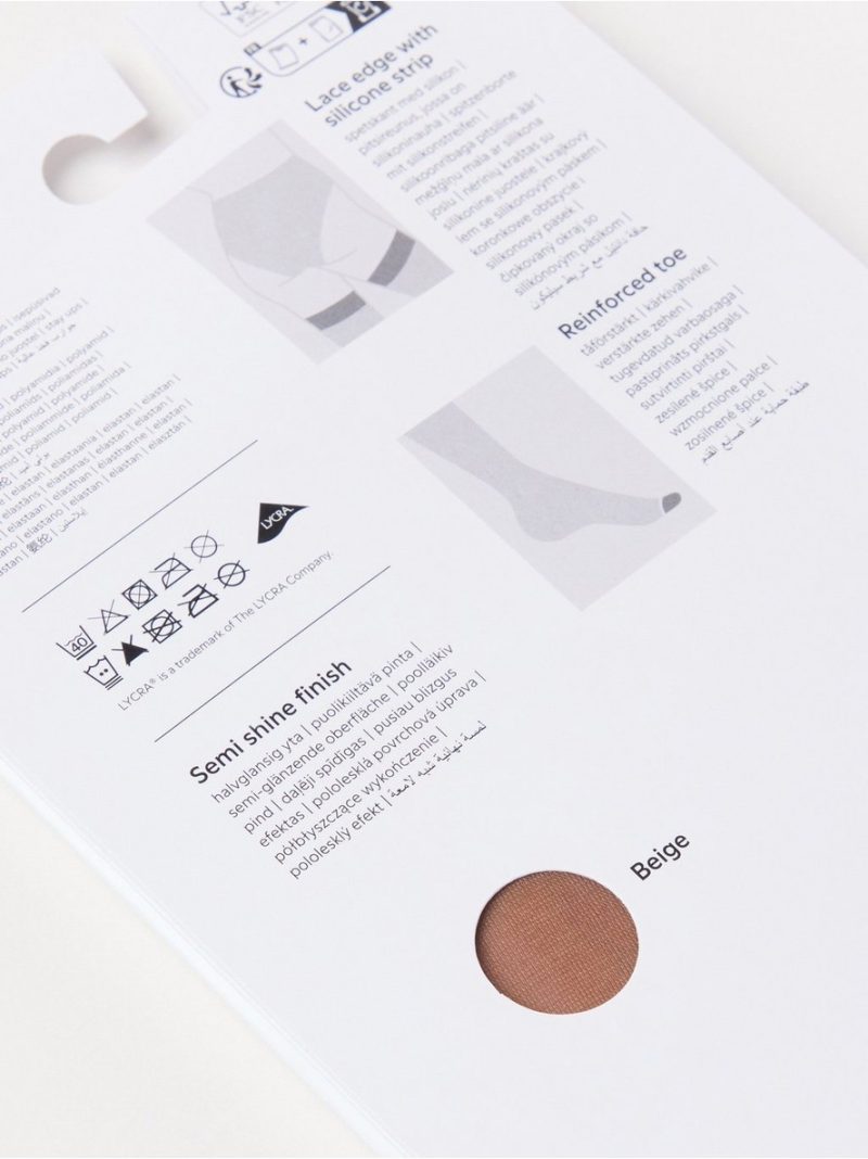 Stay ups  15 denier - 3001717-6554