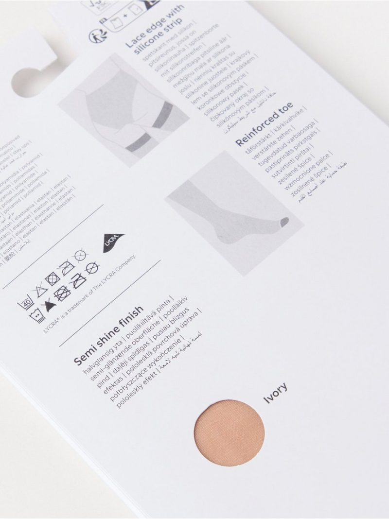 Stay ups  15 denier - 3001717-9749