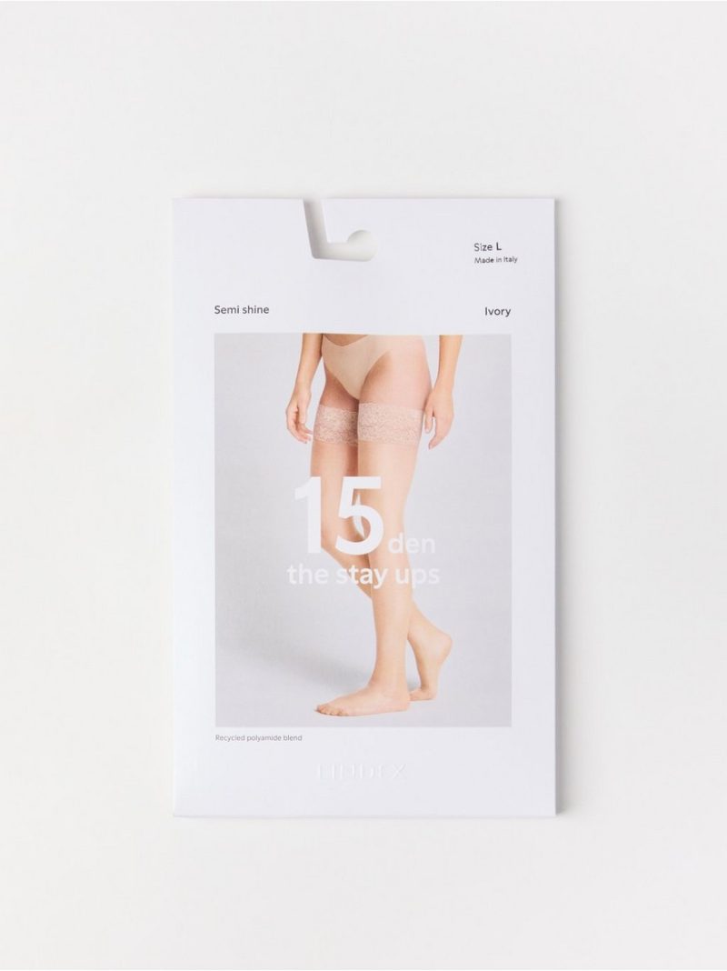 Stay ups  15 denier - 3001717-9749