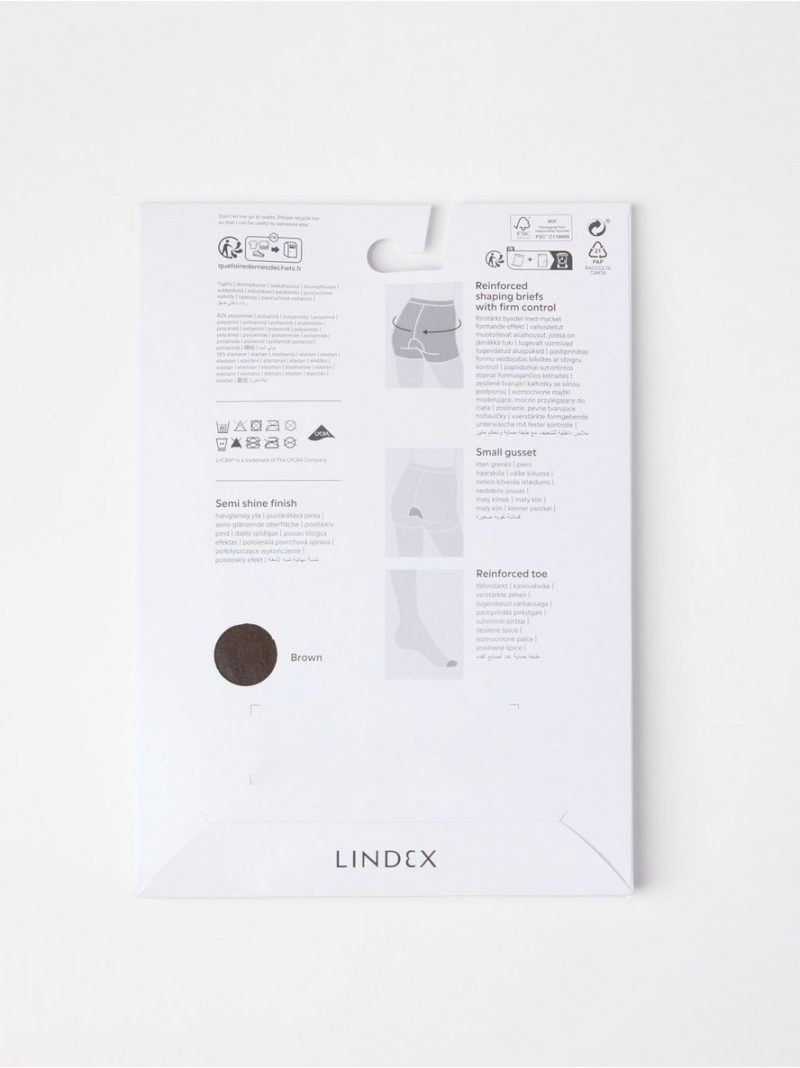 Firm support shaping  tights  40 denier - 3001724-6784