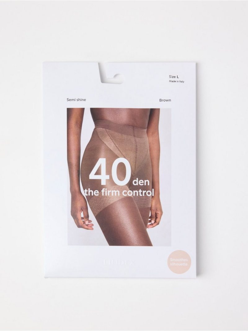 Firm support shaping  tights  40 denier - 3001724-6784