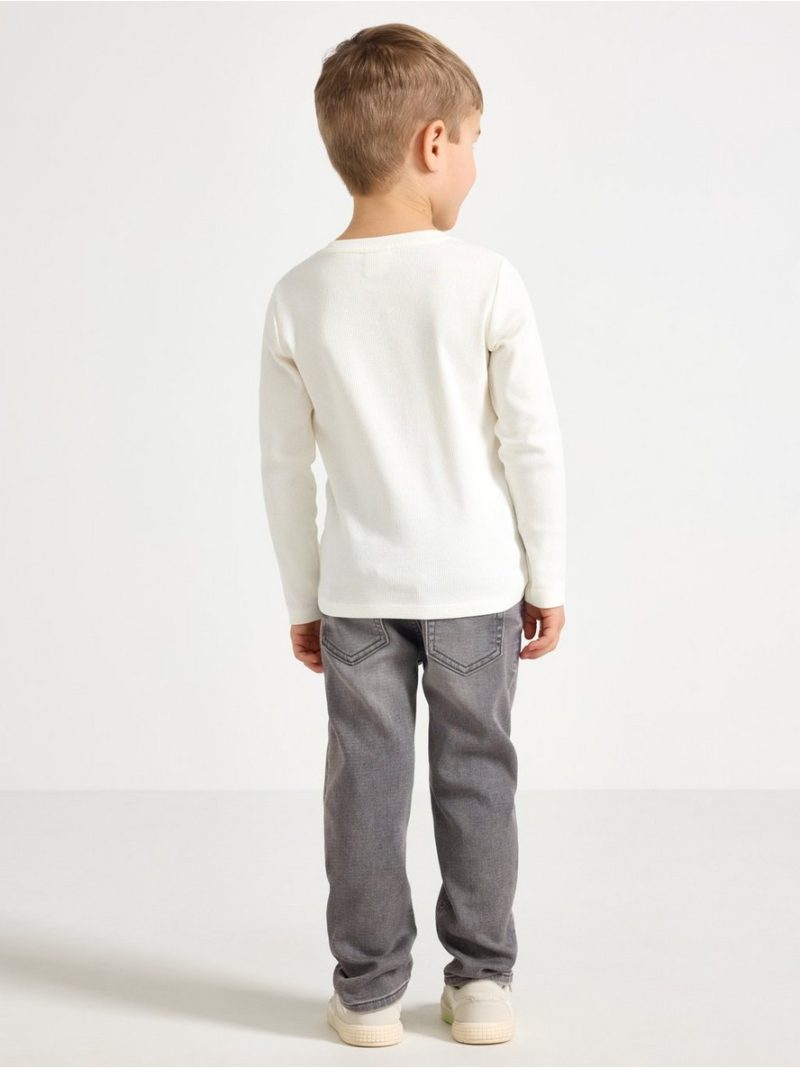 STAFFAN Straight leg jeans in denim jersey - 3001758-111