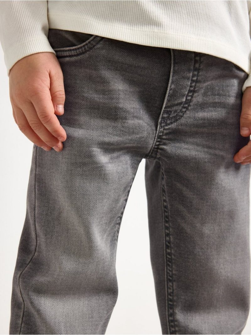 STAFFAN Straight leg jeans in denim jersey - 3001758-111