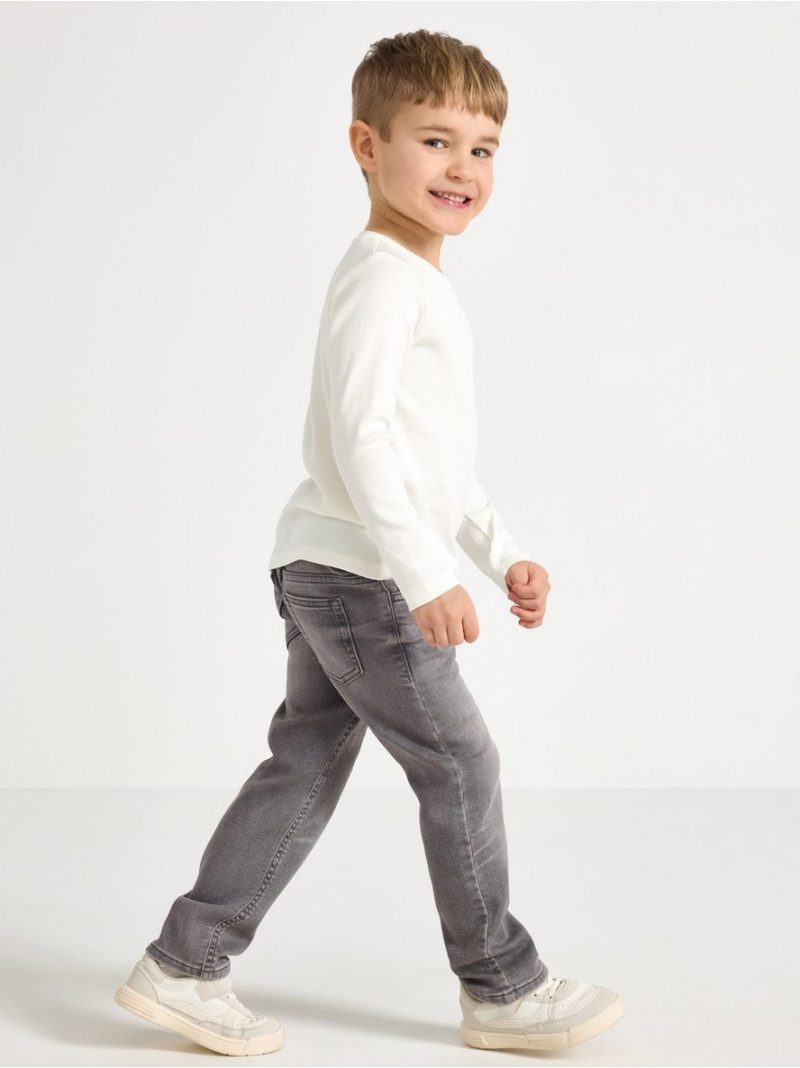 STAFFAN Straight leg jeans in denim jersey - 3001758-111