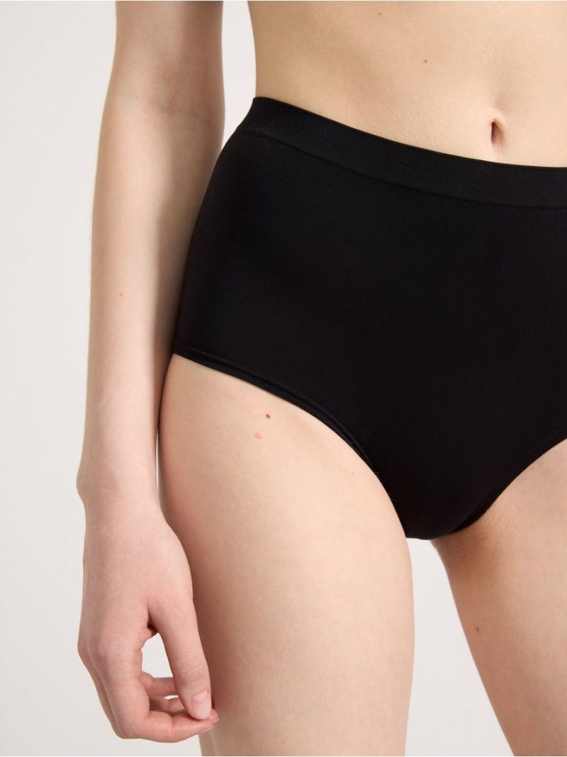 High waist seamless briefs - 3001871-80