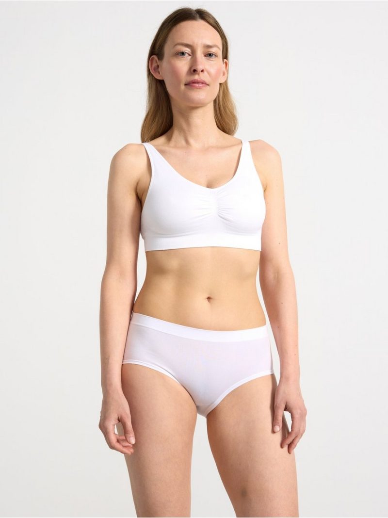 Seamless briefs with regular waist - 3001872-70