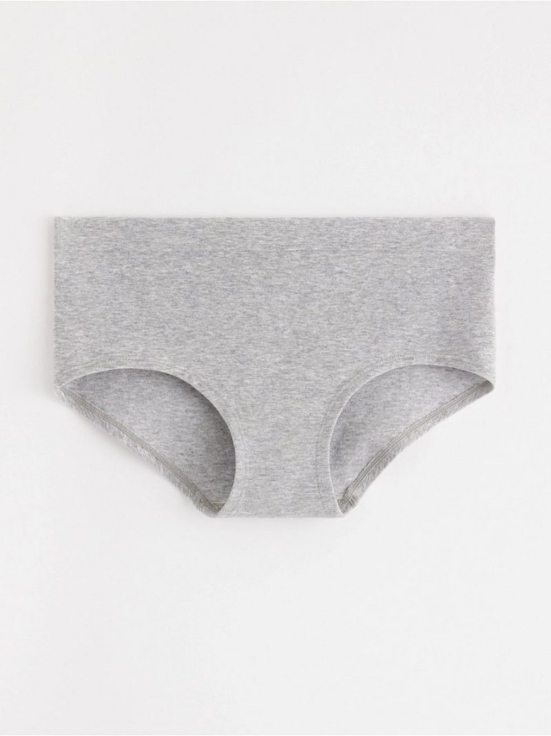 Seamless briefs with regular waist - 3001872-7926