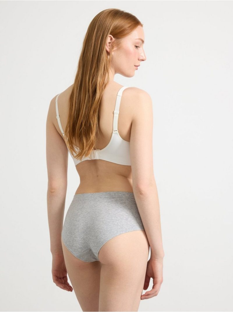 Seamless briefs with regular waist - 3001872-7926