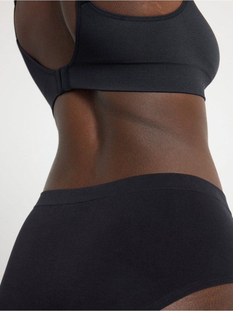 Seamless briefs with regular waist - 3001872-80