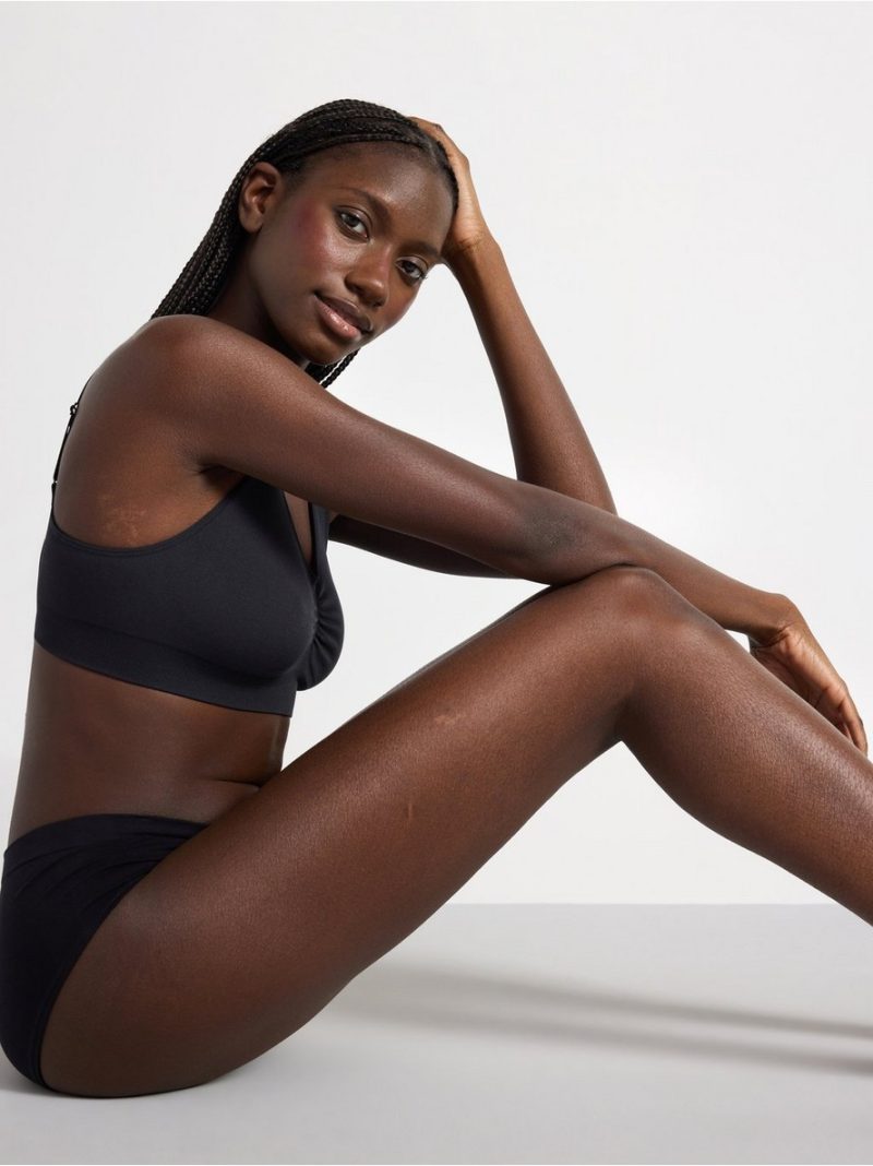 Seamless briefs with regular waist - 3001872-80