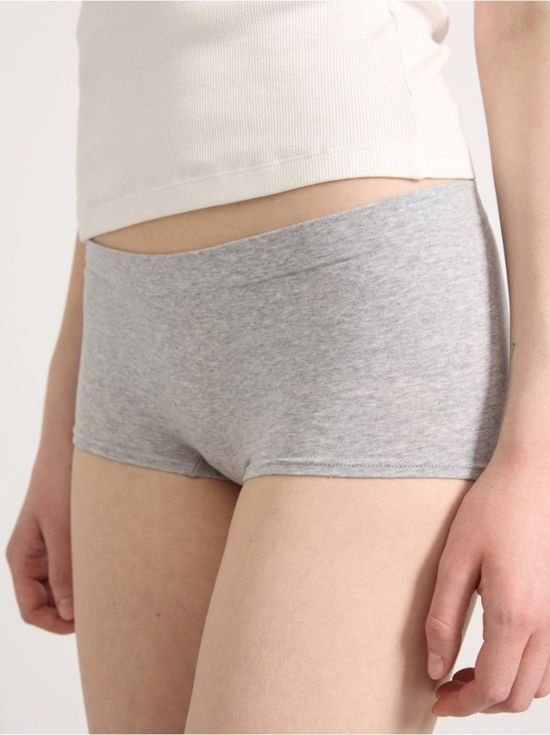 Seamless boxer briefs with regular waist - 3001873-7926