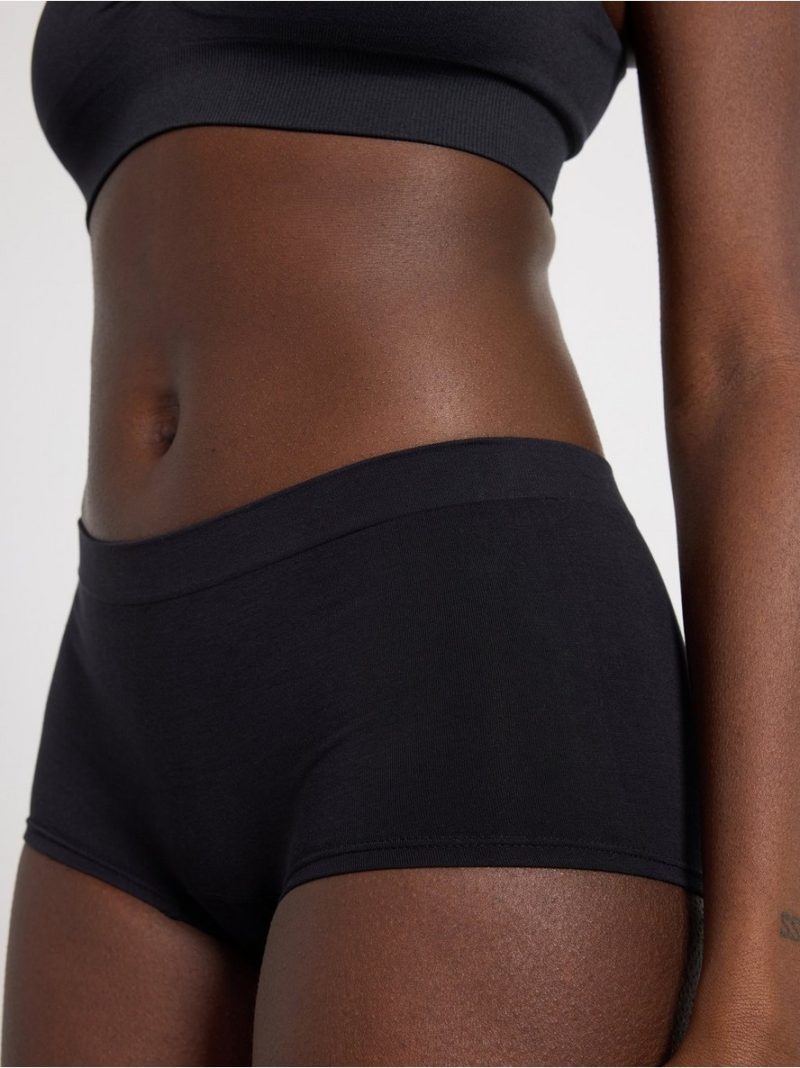 Seamless boxer briefs with regular waist - 3001873-80