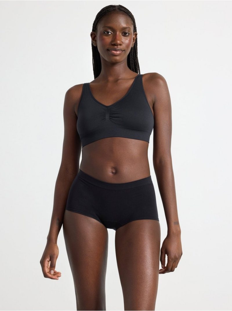 Seamless boxer briefs with regular waist - 3001873-80