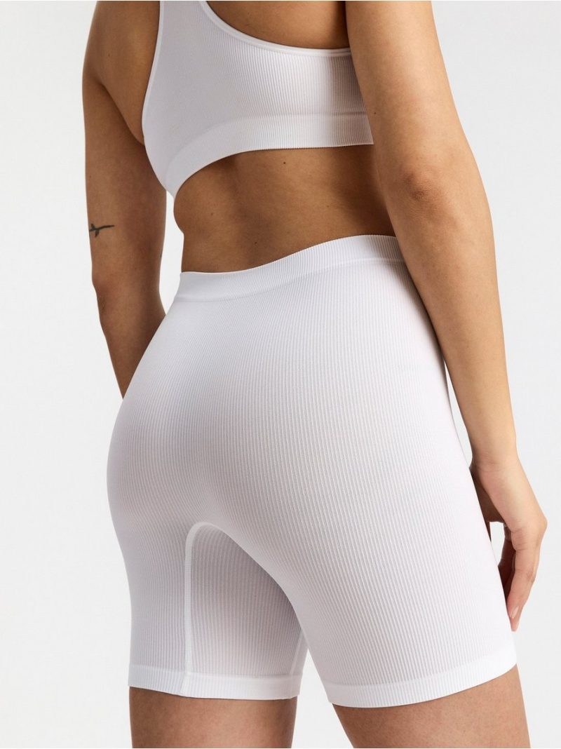 Seamless biker briefs high waist - 3001898-70