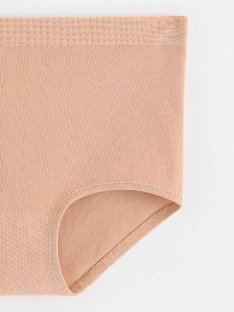 Seamless briefs with high waist - 3001907-6793