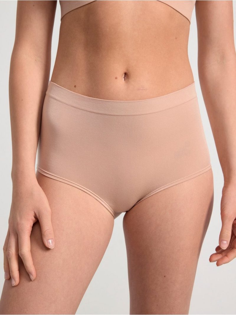 Seamless briefs with high waist - 3001907-6793