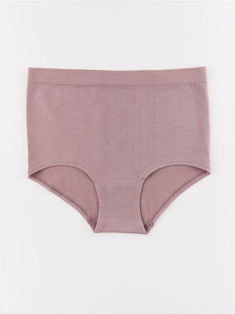 Seamless briefs with high waist - 3001907-9511