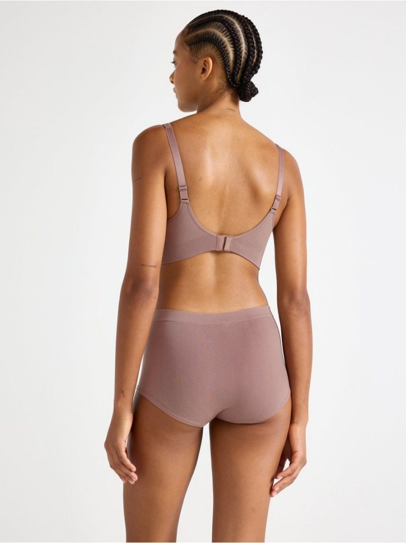 Seamless briefs with high waist - 3001907-9511