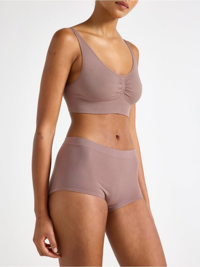 Seamless briefs with high waist - 3001907-9511
