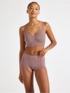Seamless briefs with high waist - 3001907-9511