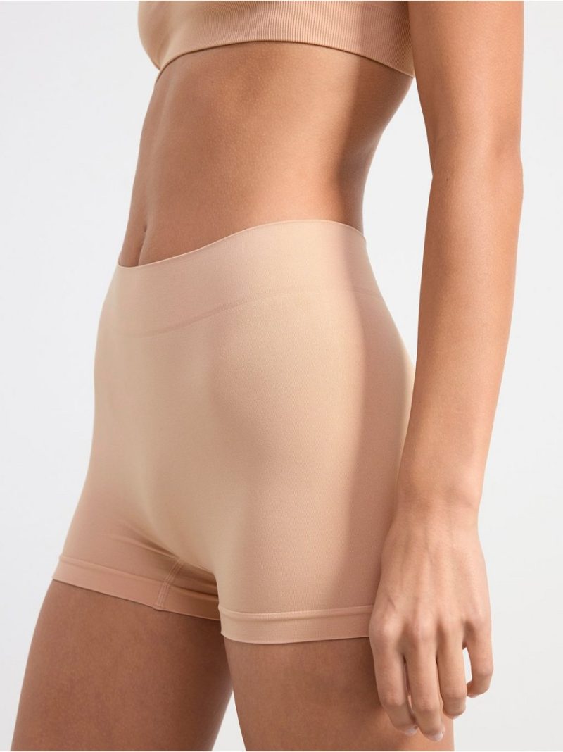 Seamless boxer briefs with high waist - 3001911-6793