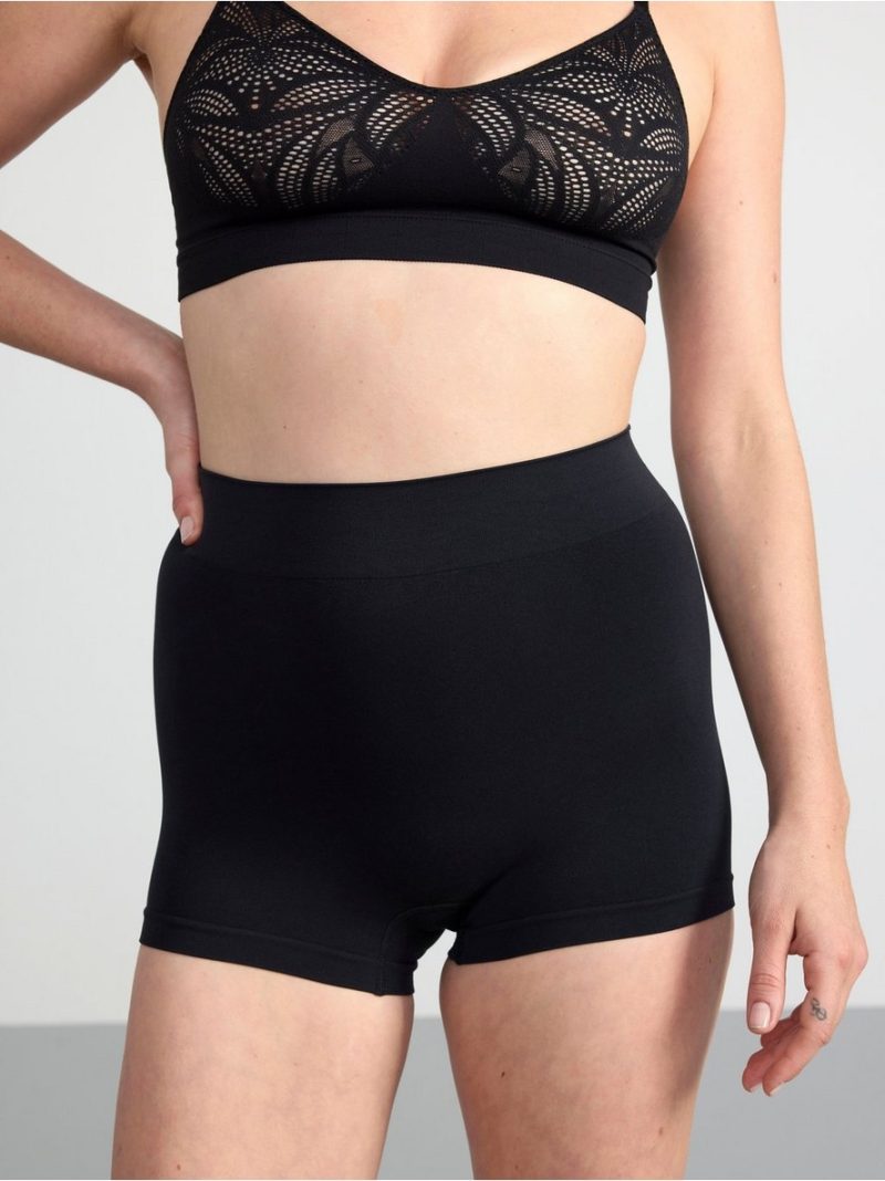Seamless boxer briefs with high waist - 3001911-80