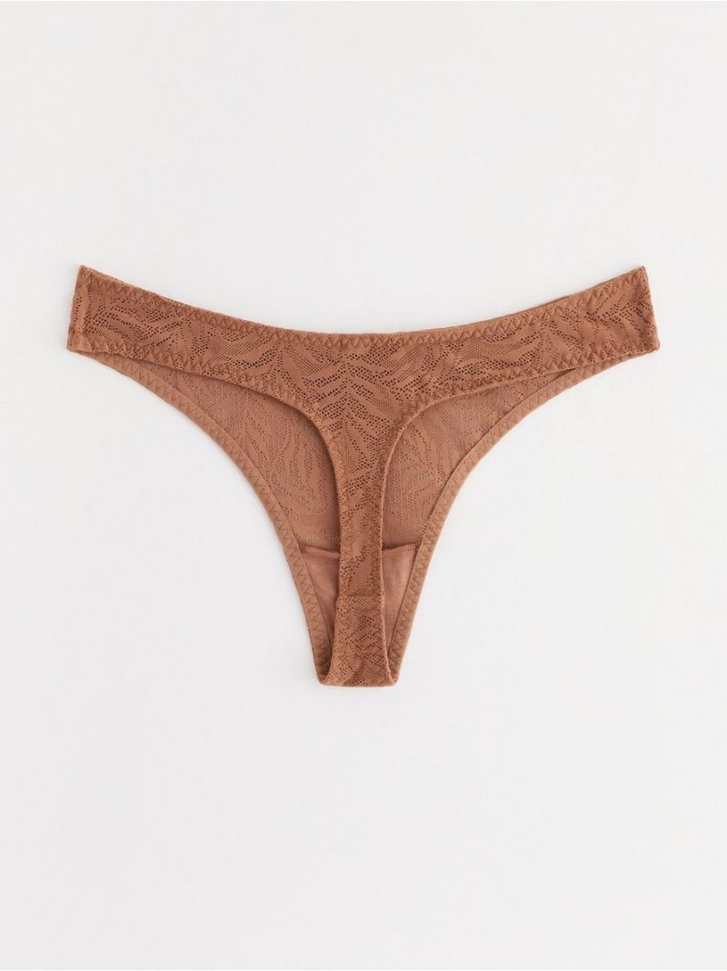 Thong in lace - 3001915-2724