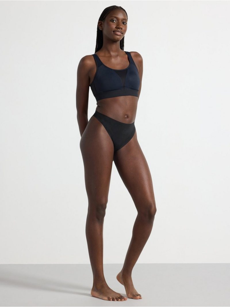 3-pack high waist  thong sports briefs - 3001959-80