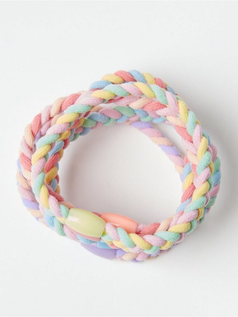 5-pack Colourful Hair elastics - 3002073-8939