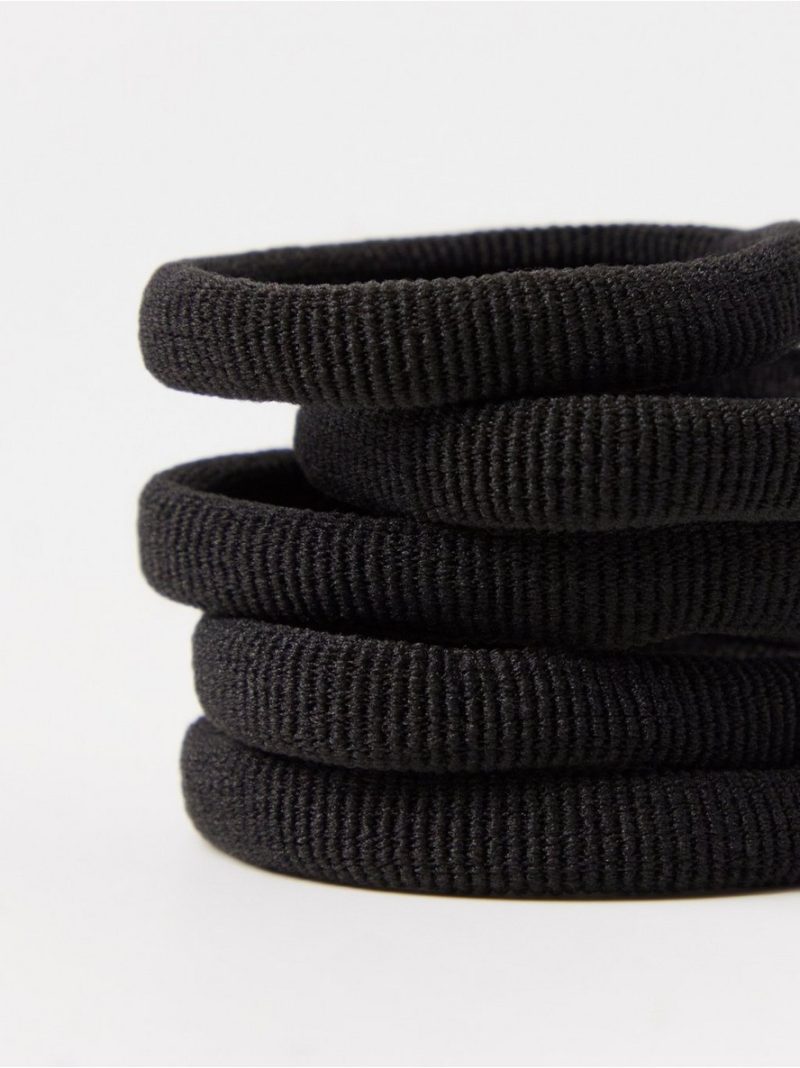 5-pack  hair elastics - 3002098-80