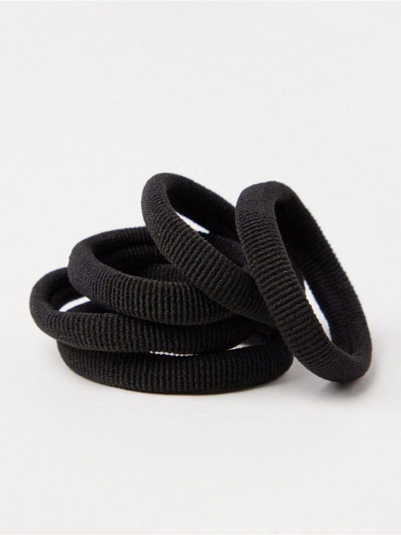 5-pack  hair elastics - 3002098-80
