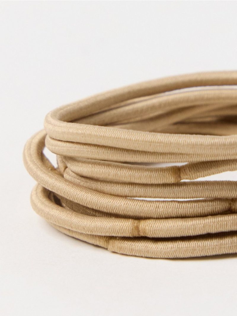 9-pack  hair elastics - 3002111-2033