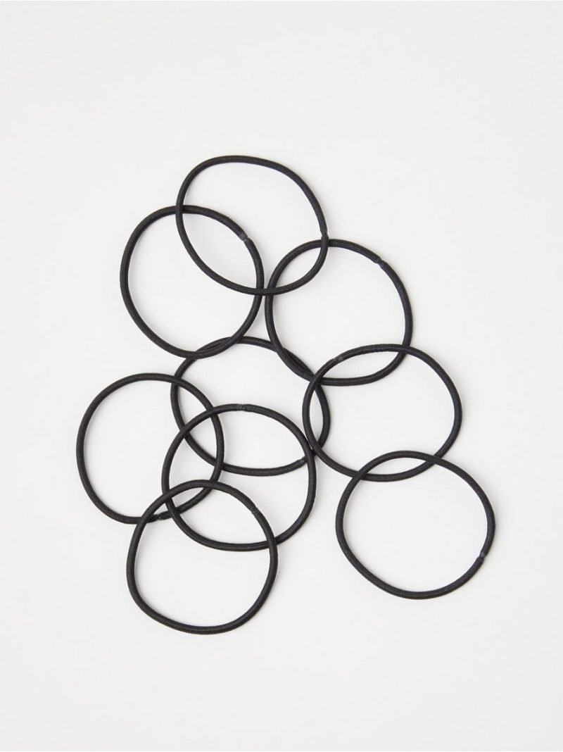 9-pack  hair elastics - 3002111-80