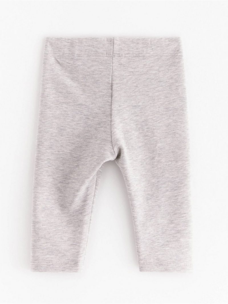 Leggings with brushed inside - 3002199-7196