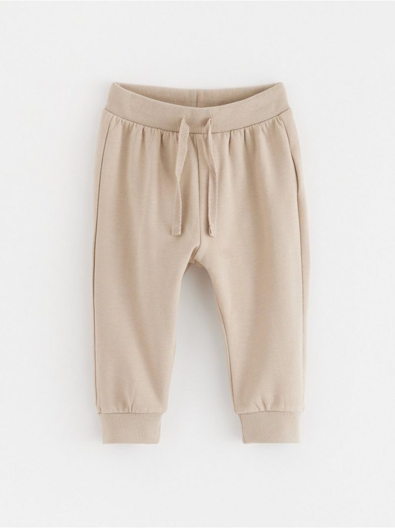 Joggers with brushed inside - 3002200-6402