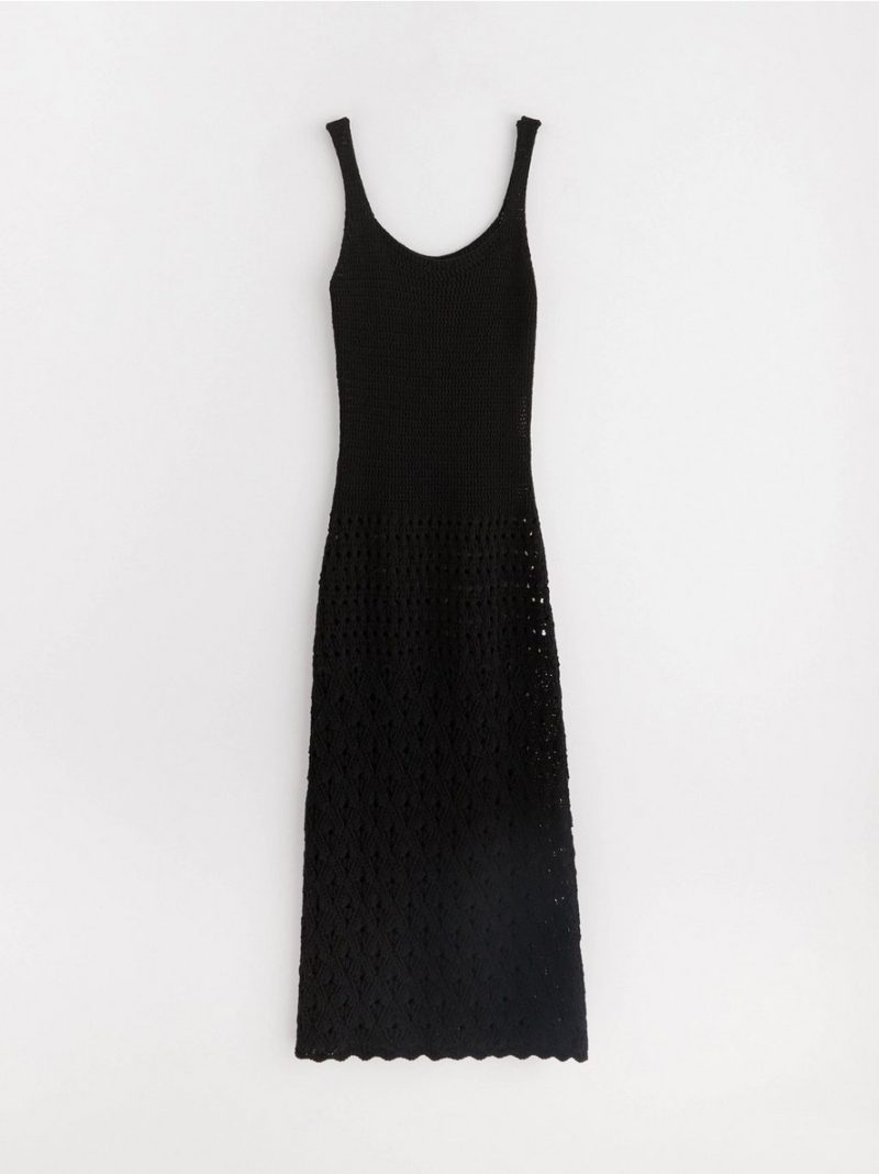 Pattern-knit maxi dress - 3002421-80