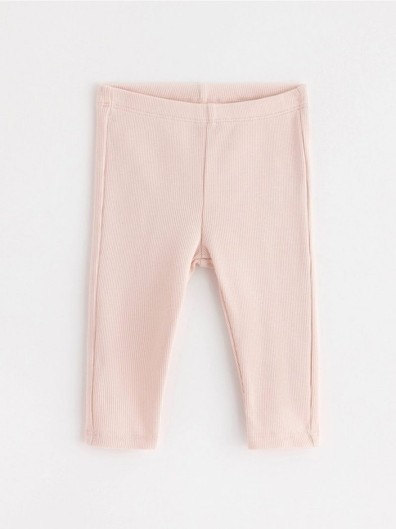 - Ribbed leggings Ribbed leggings - 3002423-8160