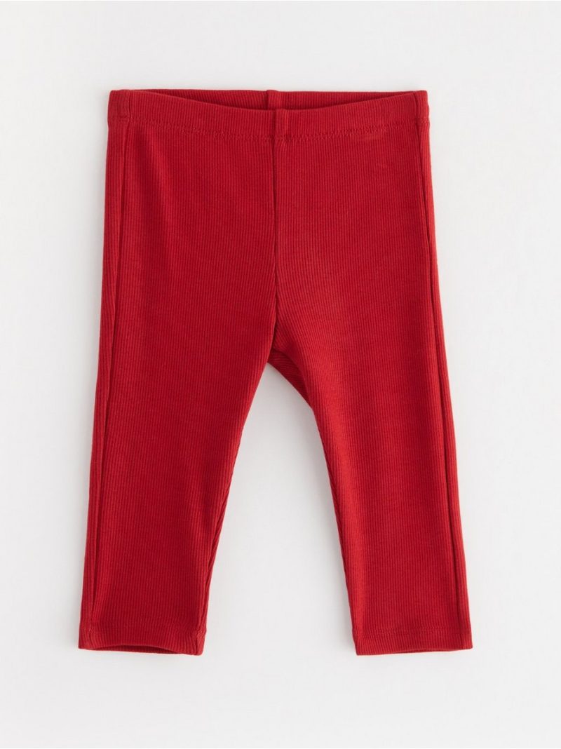 - Ribbed leggings Ribbed leggings - 3002423-9348