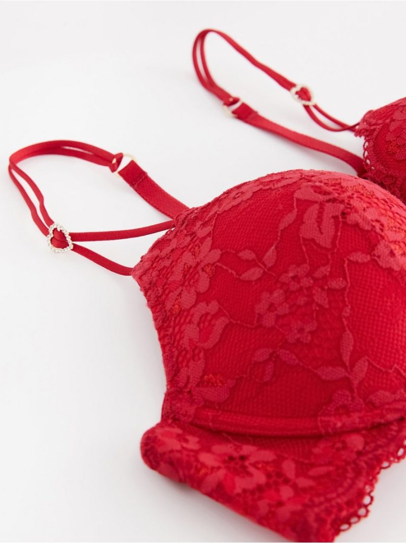 Malva push-up bra with lace - 3002448-7909