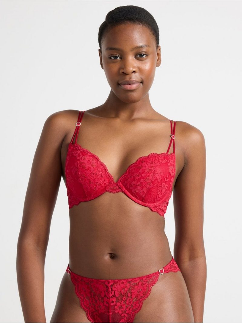 Malva push-up bra with lace - 3002448-7909