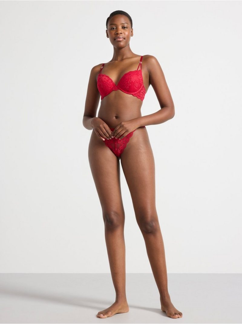 Malva push-up bra with lace - 3002448-7909