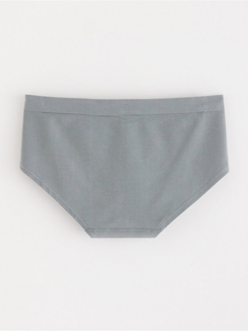 Seamless briefs with regular waist - 3002487-9002