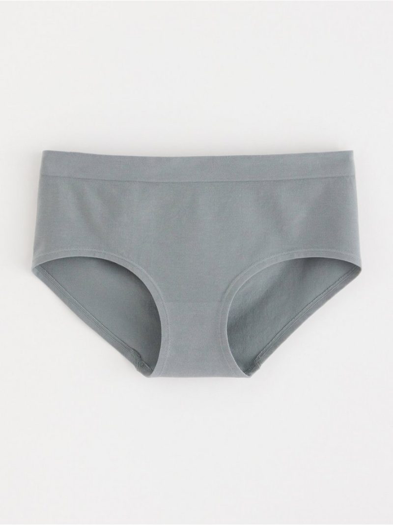 Seamless briefs with regular waist - 3002487-9002